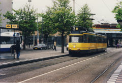 
Tram 668 at Amsterdam, April 2003